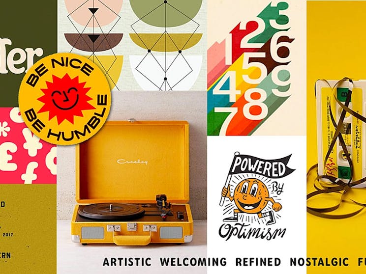 logo design moodboard example